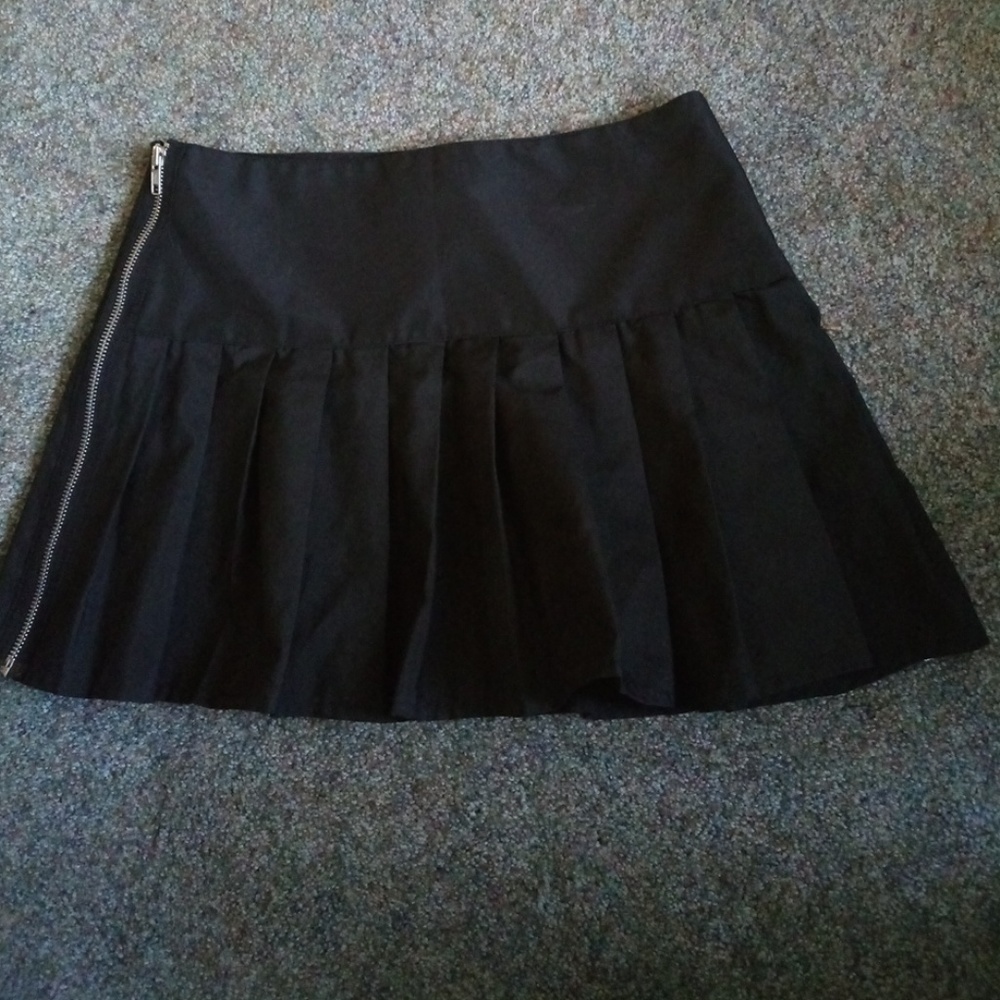 Rare Vixxsin mini pleated skater skirt punk gothic - Picture 2 of 6